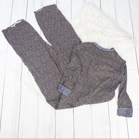 Anthropologie ett twa Christine Straight Silken Jumpsuit Front pocket 14 - Picture 4 of 6